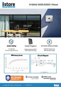 inverter-istore-1ph-Datasheet