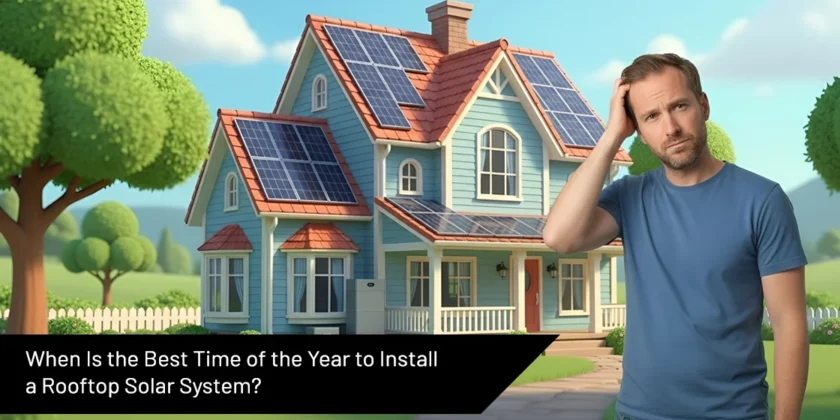 When Is the Best Time of the Year to Install a Rooftop Solar System?