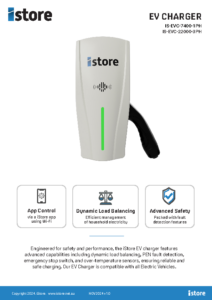 iStore EV Charger Datasheet