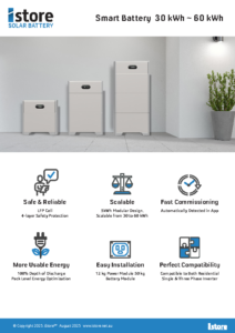 Istore Battery Datasheet